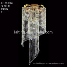 Iluminação de cristal do candelabro do teto luz moderna, pingente decorativo lamp92013